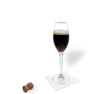 Prickelnder Champagner mit dezenten Guinness Geschmacksnoten, erstaunlicherweise passt das hervorragend zusammen.